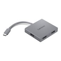 Lenovo 4 in 1 hub Gen 2 - Dockingstation - USB-C