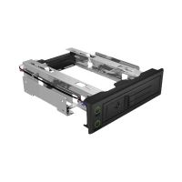 ICY BOX IB-166SSK-B - Mobiles Speicher-Rack - 3.5" (8.9 cm)