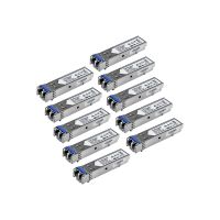 StarTech.com Gigabit LWL SFP Transceiver Modul - Cisco GLC-LH-SMD kompatibel - SM/MM LC - 10km/550m - Mini GBIC 10er Pack - 1000Base-LX/LH - SFP (Mini-GBIC)-