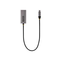 StarTech.com USB-C to Ethernet Adapter, 10/100/1000 Mbps, Gigabit Network Adapter w/ ASIX AX88179A Chip, 1ft/30cm Cable, USB Type C to RJ45 Ethernet Dongle, USB C to LAN Adapter, Windows/macOS/Linux/ChromeOS (US1GC30B2)