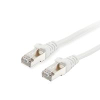 Equip Cat.6 S/FTP Patchkabel, 1.0m, Weiß, 1 m, Cat6, S/FTP (S-STP), RJ-45, RJ-45, Weiß
