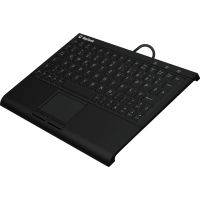 KeySonic KSK-3211ELU (DE), Kabelgebunden, USB, Membran Key Switch, QWERTZ, LED, Schwarz