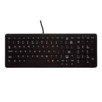 Cherry Hygiene Backlit Compact Keyboard with US - Tastatur - QWERTZ