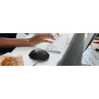 KeySonic KSM-6140BTRF-EG, rechts, RF Wireless + Bluetooth, 1600 DPI, Schwarz