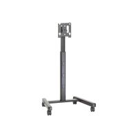 Chief Medium Mobile Flat Panel Mobile Cart - For Displays 32-65" - Black - Wagen - für LCD-Display - Schwarz - Bildschirmgröße: 76.2-139.7 cm (30"-55")