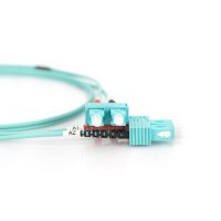 DIGITUS LWL Multimode OM 3 Patchkabel, SC / SC