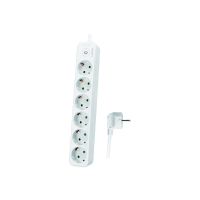 LogiLink Steckdosenleiste - Wechselstrom 250 V - 3680 Watt - Eingabe, Eingang Stromversorgung - Ausgangsanschlüsse: 6 (6 x Leistungs-CEE 7/3)