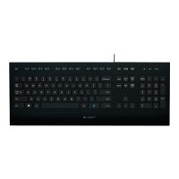 Logitech Corded K280e - Tastatur - USB - Nordisch