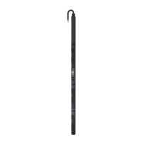 APC RACK PDU 2G/ METERED/ ZEROU 22.0KW32A 230V 30C13, Messgerät, 0U, Dreiphasig, Senkrecht, Schwarz, LCD