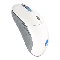 ENDORFY GEM Plus Wireless Onyx White, Beidhändig, Optisch, RF Wireless + USB Type-C, 26000 DPI, Weiß