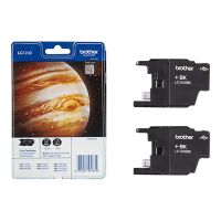 Brother LC1240BKBP2 - 2er-Pack - Schwarz - original