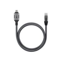 Wentronic goobay - Netzwerkkabel - 24 pin USB-C (M) zu RJ-45 (M)