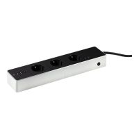 Eve Systems EVE Energy Strip - Steckdosenleiste - Wechselstrom 230 V - 3680 Watt - Wi-Fi - Eingabe, Eingang Typ F - Ausgangsanschlüsse: 3 (3 x Strom Typ F)