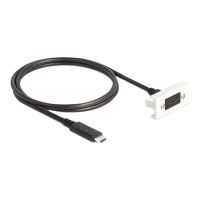 Delock USB-Kabel - 24 pin USB-C (W) zu 24 pin USB-C (M)