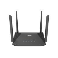 ASUS RT-AX52 Pro AX3000, Wi-Fi 6 (802.11ax), Dual-Band (2,4 GHz/5 GHz), Ethernet/LAN, Schwarz, Tabletop-Router