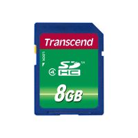 Transcend Flash-Speicherkarte - 8 GB - Class 4