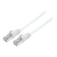 Intellinet Network Patch Cable, Cat7 Cable/Cat6A Plugs, 1.5m, White, Copper, S/FTP, LSOH / LSZH, PVC, RJ45, Gold Plated Contacts, Snagless, Booted, Lifetime Warranty, Polybag - Netzwerkkabel - RJ-45 (M)