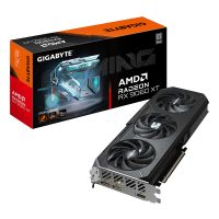 Gigabyte Radeon RX 9060 XT GAMING OC 16G Grafikkarte - 16GB GDDR6, 128bit, PCI-E 5.0, 3320 MHz Kerntakt, 2 x DisplayPort, 1 x HDMI, GV-R9060XTGAMING OC-16GD, Radeon RX 9060 XT, 16 GB, GDDR6, 128 Bit, 7680 x 4320 Pixel, PCI Express x16 5.0