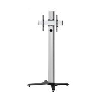 B-TECH BT8706, Freistehend, 70 kg, 99,1 cm (39"), 190,5 cm (75"), 672 x 400 mm, Schwarz, Silber