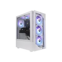 Thermaltake View 200 TG Snow ARGB - Mid tower - ATX - Seitenteil mit Fenster (gehärtetes Glas)
