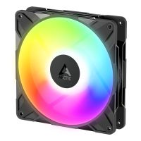 Arctic Freezer P14 Pro Reverse A-RGB - 140 mm A-RGB PWM-Lüfter mit Kabelsplitter, Ventilator, 14 cm, 166,5 m³/h, Schwarz