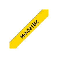 Brother M-K621BZ - Schwarz auf Gelb - Rolle (0,9 cm x 8 m)