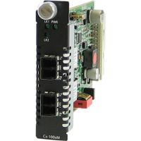 Perle Systems Perle C-100MM-S2LC20, 100 Mbit/s, IEEE 802.3u, 100Base-FX, 100Base-LX, LC, Kabelgebunden, 20000 m