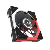 ASUS ROG Eurux GR120 ARGB Reverse Fan - Single Pack, Ventilator, 12 cm, Schwarz, Weiß