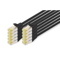 DIGITUS CAT 6A S/FTP Patchkabel, 10 Stück