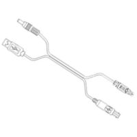Zebra Netz-/Datenkabel - für Zebra ET40, ET45