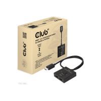 Club 3D CSV-1384 - Video/Audio-Schalter - 2-in-1, bidirektional