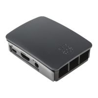 Raspberry Pi Pi - Hülle - ABS-Kunststoff - Schwarz