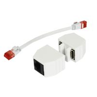 ALLNET ALL-RJ45-MAGNET, RJ-45, RJ-45, Weiß, 90 W, -20 - 85 °C, 10 - 90%