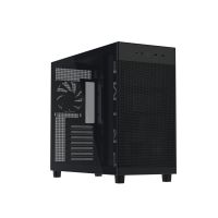 ASUS PRIME AP303 TG Black, PC, Schwarz, micro ATX, Mini-ITX, ATX, 16,5 cm, 36 cm, 18 cm