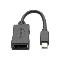 Eaton Tripp Lite Series Keyspan Mini DisplayPort to DisplayPort Adapter, 4K 60 Hz, Black (M/F)