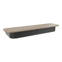 Chief Voyager Storage Shelf Accessory - Black - Montagekomponente (Regal, 2 Knockouts)