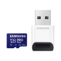 Samsung PRO Plus MB-MD128KB - Flash-Speicherkarte (microSDXC-an-SD-Adapter inbegriffen)
