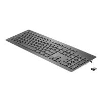 HP Premium - Tastatur - kabellos - 2.4 GHz - Deutsch