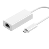 M-CAB 7001332, USB-C, RJ45, 0,15 m, Weiß