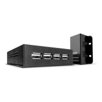 Lindy USB 2.0 4 Port CAT.5/6 Extender With Power Over CAT.5/6