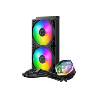 Cooler Master MasterLiquid 240 Atmos ARGB - Prozessor-Flüssigkeitskühlsystem - Kühlergröße: 240 mm - (für: LGA1700, LGA1200, LGA1151, LGA1150, LGA1155, LGA1156, AM4, AM5)