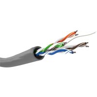 Wentronic Goobay 95410, 305 m, Cat5e, U/UTP (UTP), Grau