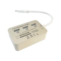 LC-Power LC-HUB-C-CR - Hub - 3 x SuperSpeed USB 3.0