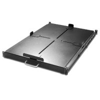 APC Ausziehbarer Fachboden, 91 kg, schwarz, Regalboden, Metall, Schwarz, 15,9 kg