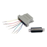StarTech.com DB25 auf RJ45 modularer Adapter - Stecker/Buchse - Seriell Adapter - DB25 (St)
