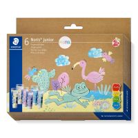 STAEDTLER 8816P C6, Blau, Minze, Orange, Pink, Violett, Gelb, Pastellfarbe, Paste (Substanz), 6 Stück(e)