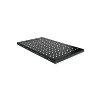 ROLINE Rack - Regal - 770 mm tief, Tragfähigkeit 50 kg - RAL 9005, Jet Black - 1U - 48.3 cm (19")