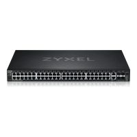 ZyXEL XGS2220 Series XGS2220-54 - Switch - L3-Zugang, NebulaFLEX Cloud - managed - 48 x Gigabit Ethernet + 6 x 10 Gigabit (Uplink)