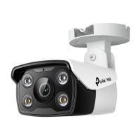 TP-LINK VIGI 4MP Outdoor Vollfarb-Bullet-Netzwerkkamera, 2,8mm Linse, IP-Sicherheitskamera, Draußen, Kabelgebunden, Decke/Wand/Stange, Schwarz, Weiß, Patrone (Form)