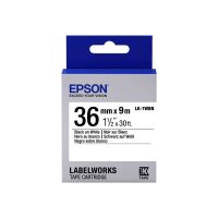 Epson LabelWorks LK-7WBN - Schwarz auf Weiß - Rolle (3,6 cm x 9 m)